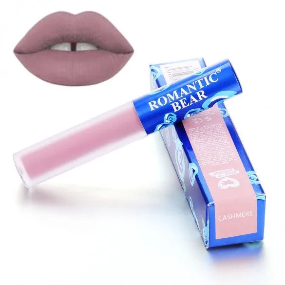11 Colors Matte Velvet Lip Gloss Makeup Cosmetic Smudge Proof Long-lasting Lip Stick Liquid Lip Tint