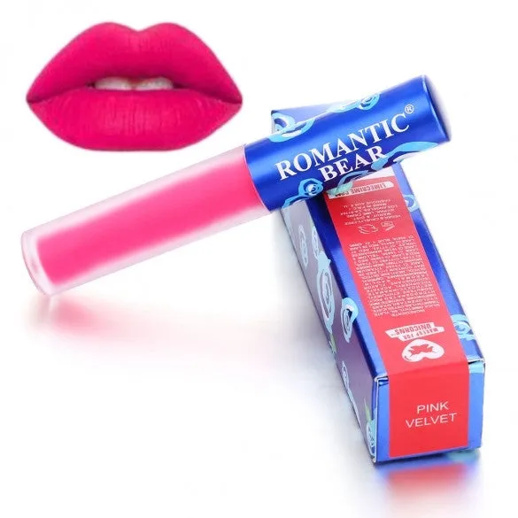 11 Colors Matte Velvet Lip Gloss Makeup Cosmetic Smudge Proof Long-lasting Lip Stick Liquid Lip Tint
