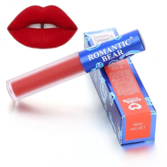 11 Colors Matte Velvet Lip Gloss Makeup Cosmetic Smudge Proof Long-lasting Lip Stick Liquid Lip Tint