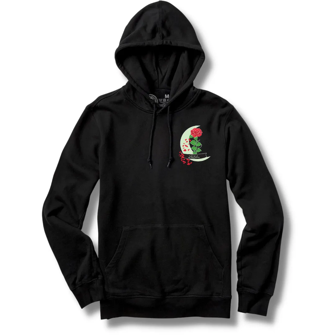 2nd To None Moon Rose GITD Hood (Black)