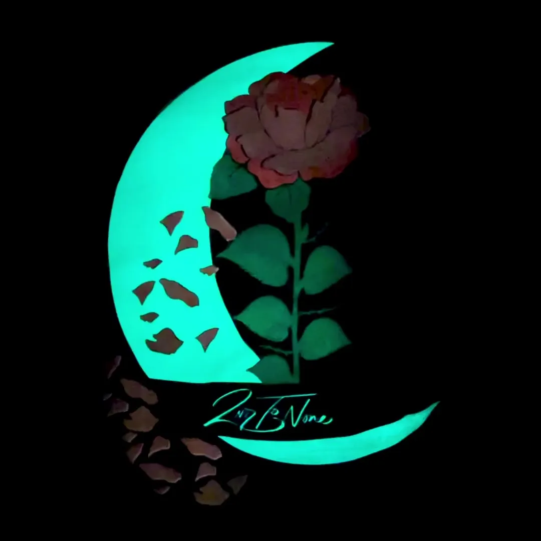 2nd To None Moon Rose GITD Hood (Black)