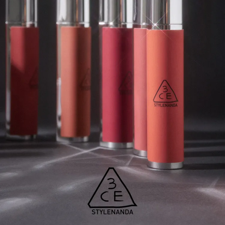 3CE Hazy Lip Clay (14 colors); 0.14oz / 4g