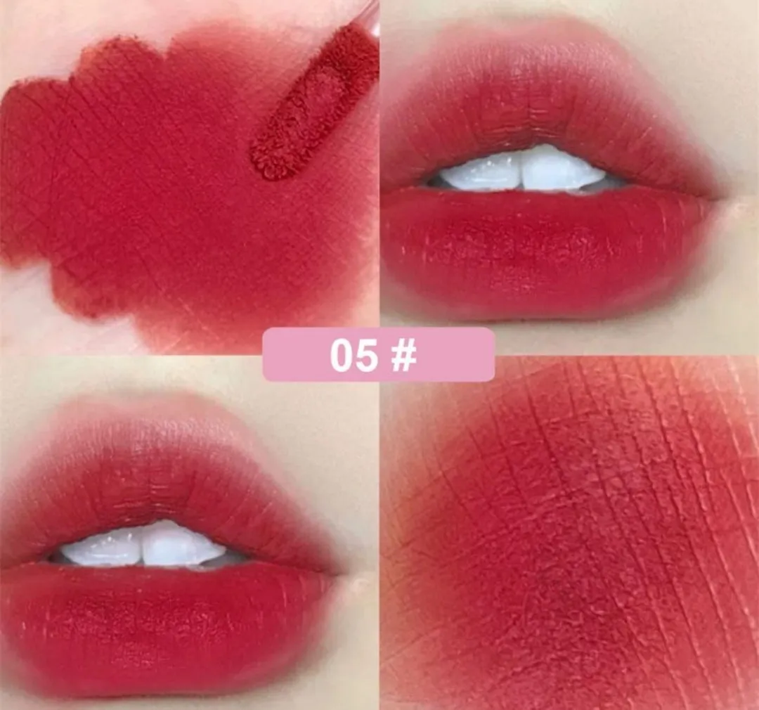 5Pcs/Set Safe Hydrating Non-Stick Lip Glaze Long Lasting Tint Colors Makeup Cosmetic for Beauty Lip Gloss Lip Color