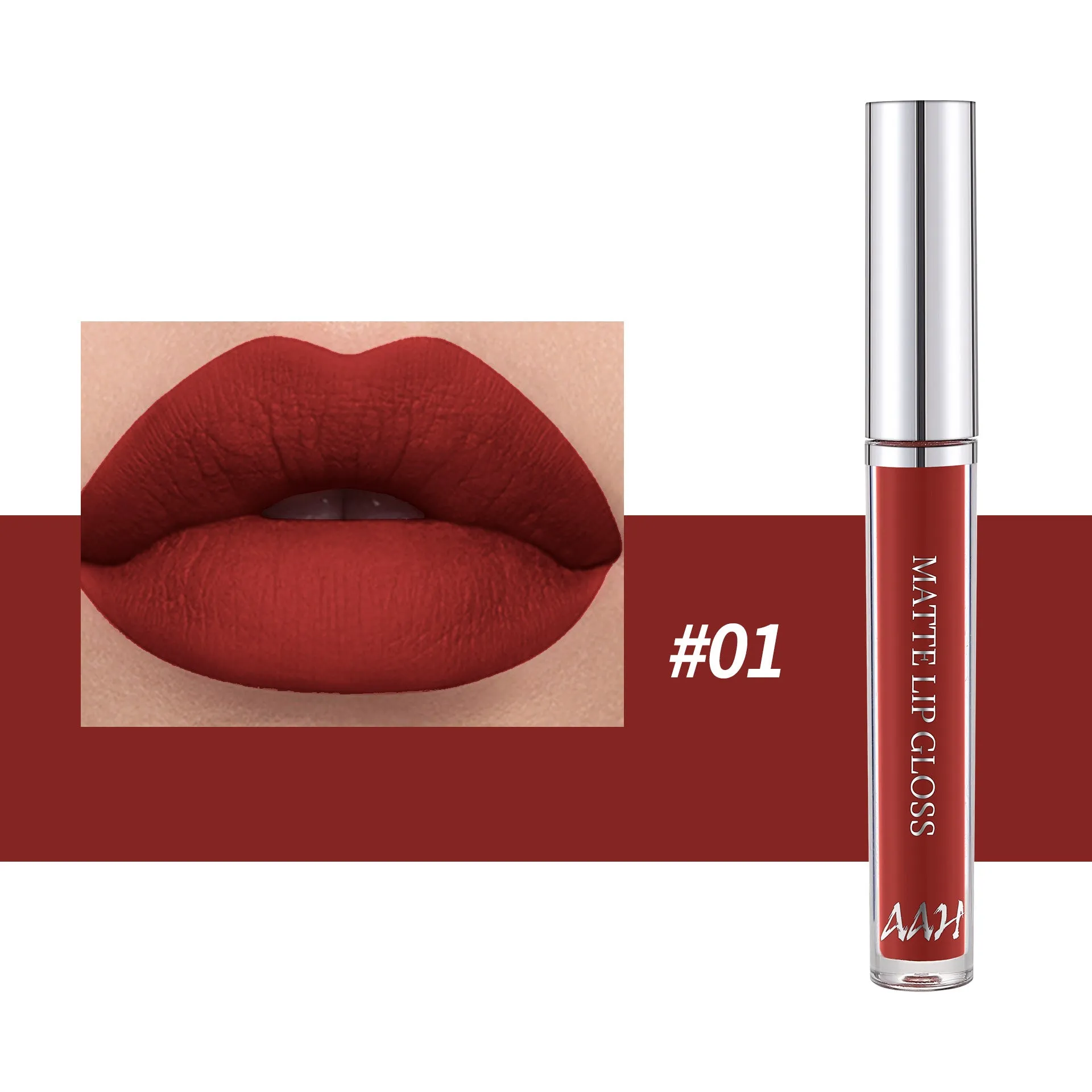 AAH 12 Colors Velvet Matte Lip Gloss