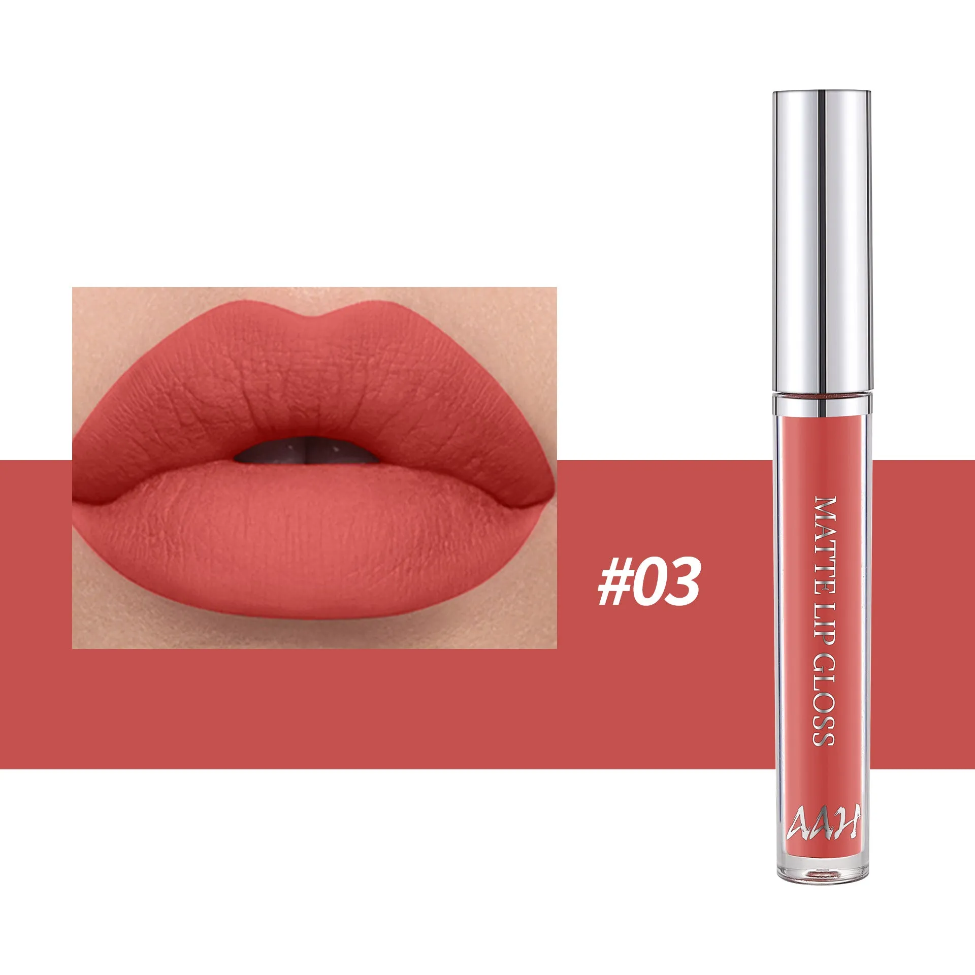 AAH 12 Colors Velvet Matte Lip Gloss