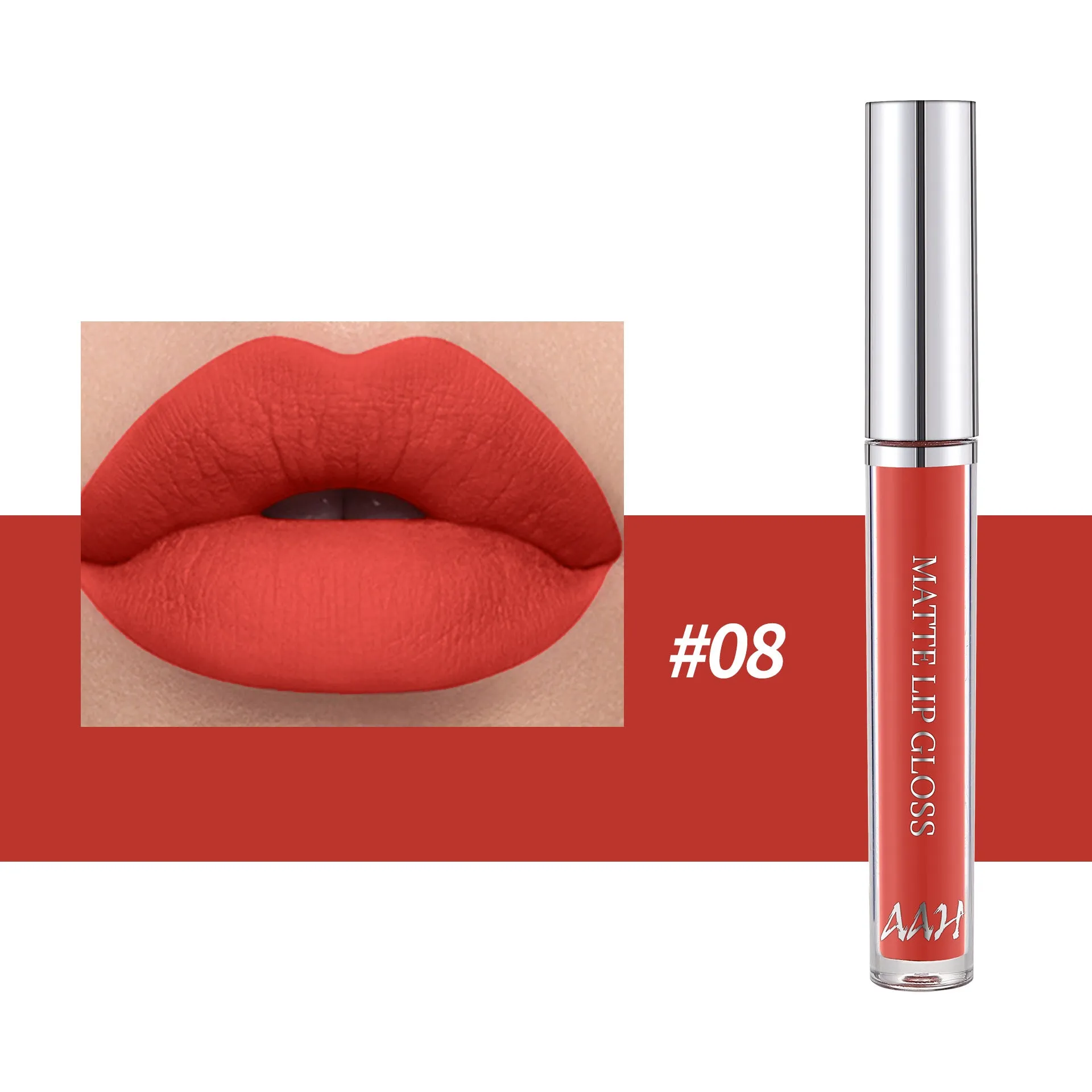 AAH 12 Colors Velvet Matte Lip Gloss