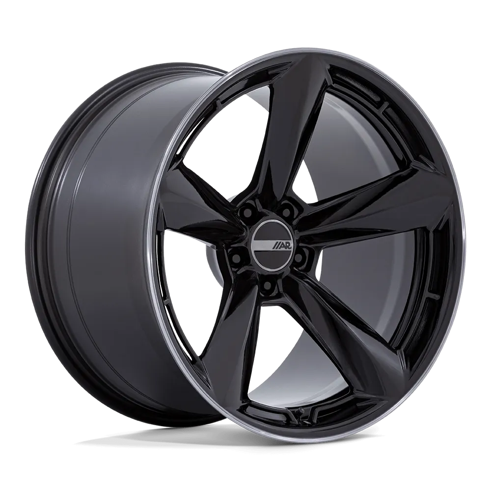 American Racing TTF 20X9.5 5X115 15mm Gloss Black With Double Dark Tint Lip