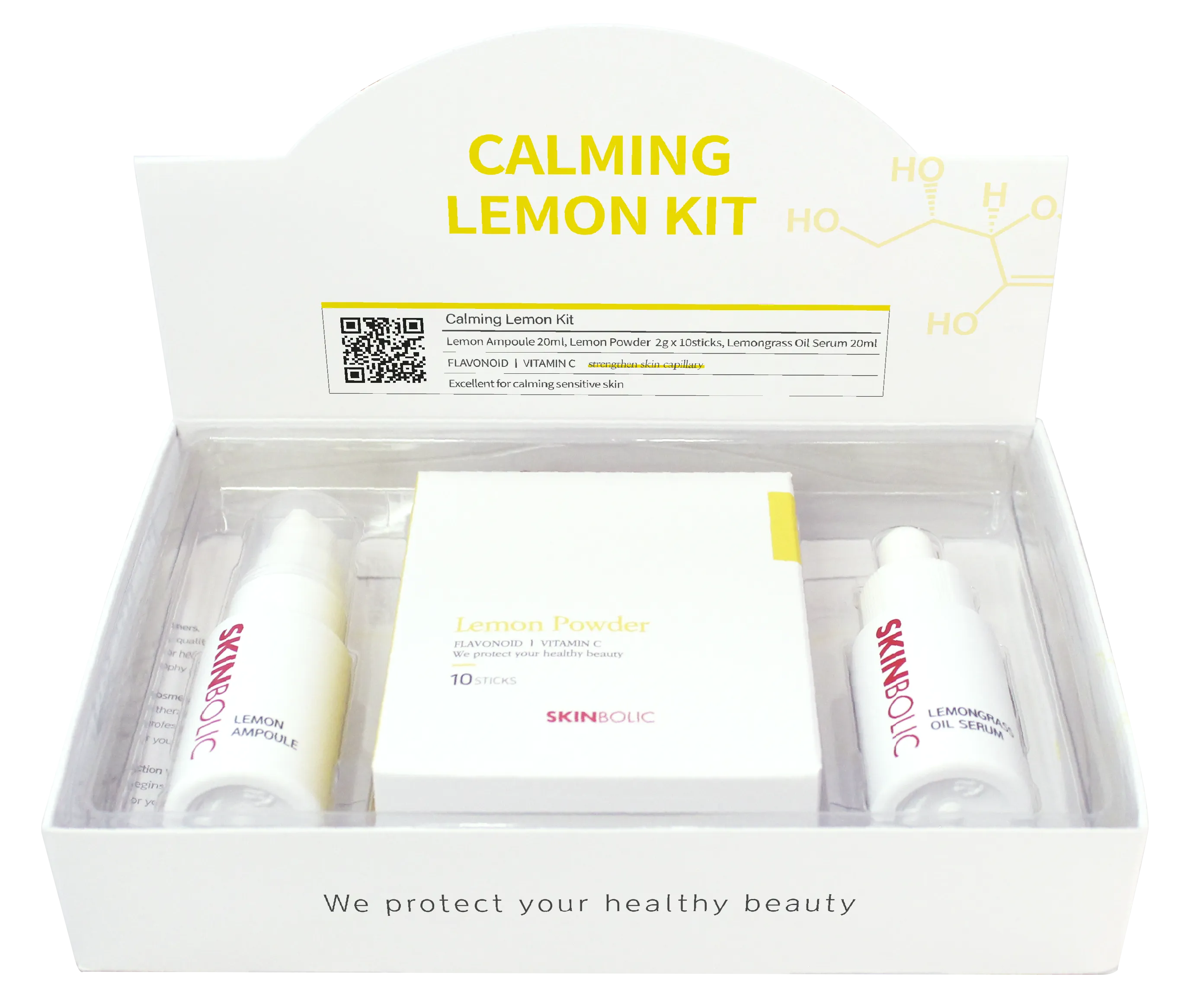 Calming Lemon Kit (Box/10 Treatments) - Brightening Lemon Facial