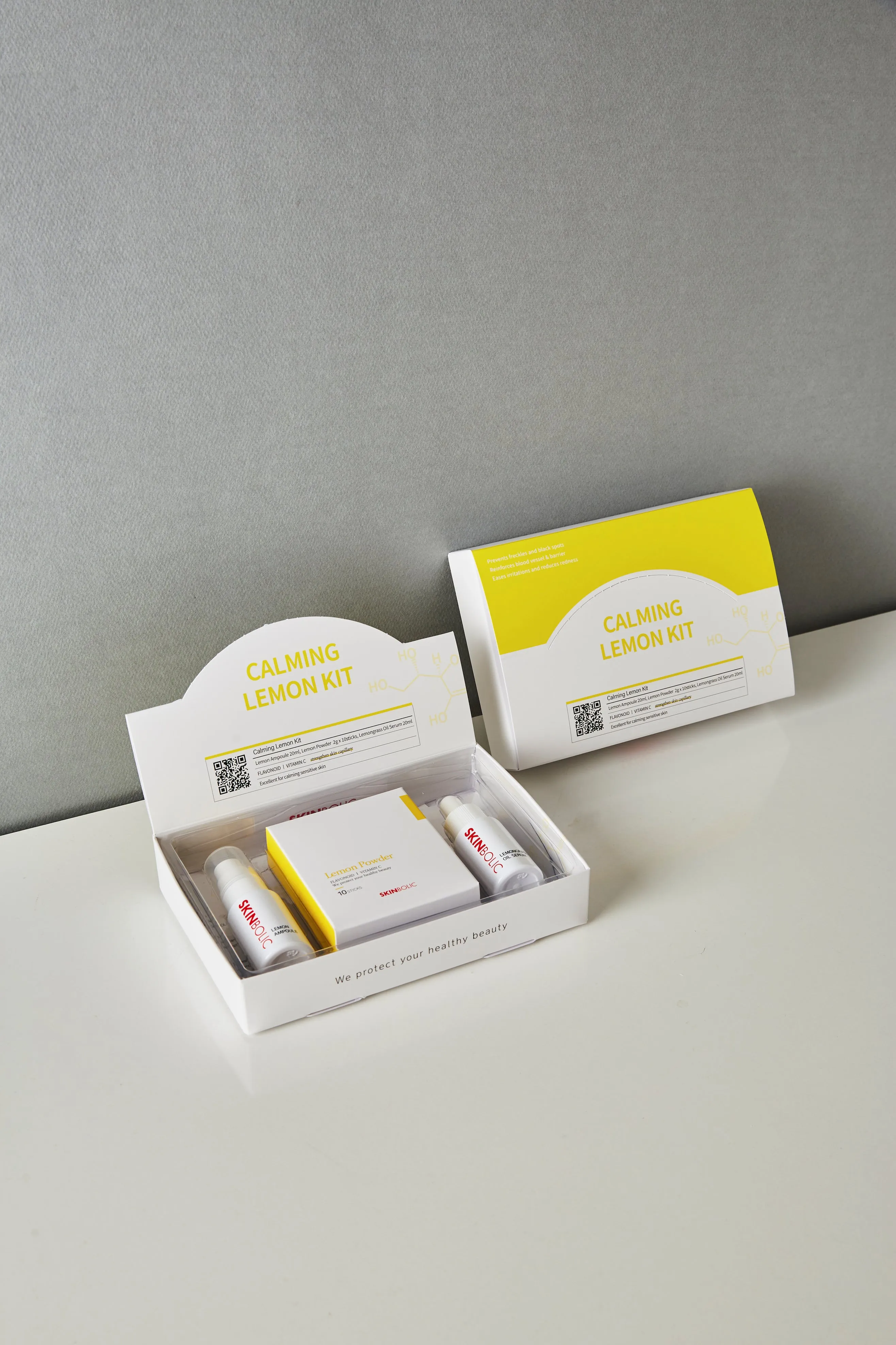 Calming Lemon Kit (Box/10 Treatments) - Brightening Lemon Facial