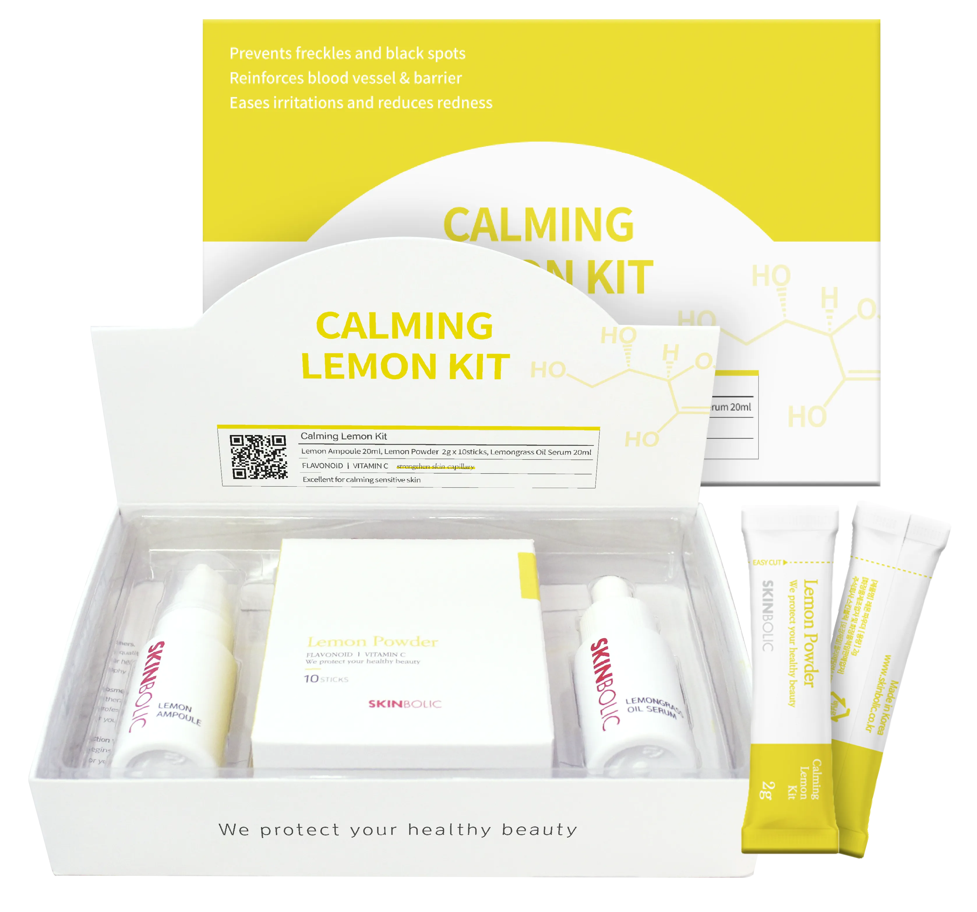 Calming Lemon Kit (Box/10 Treatments) - Brightening Lemon Facial