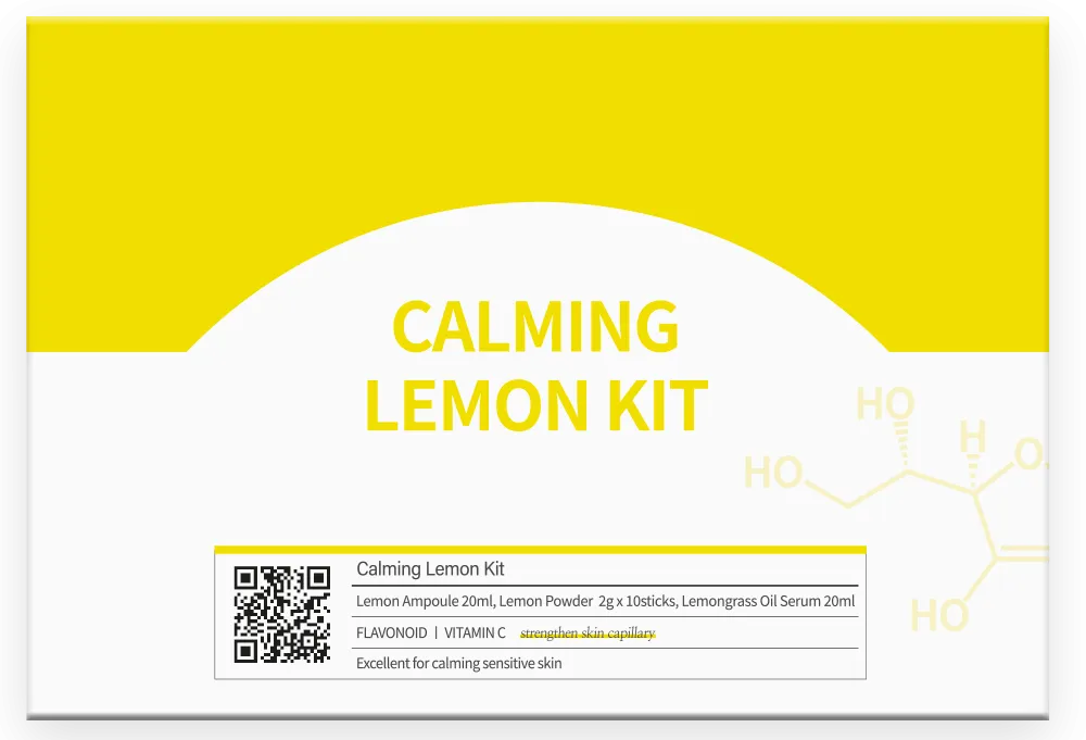 Calming Lemon Kit (Box/10 Treatments) - Brightening Lemon Facial