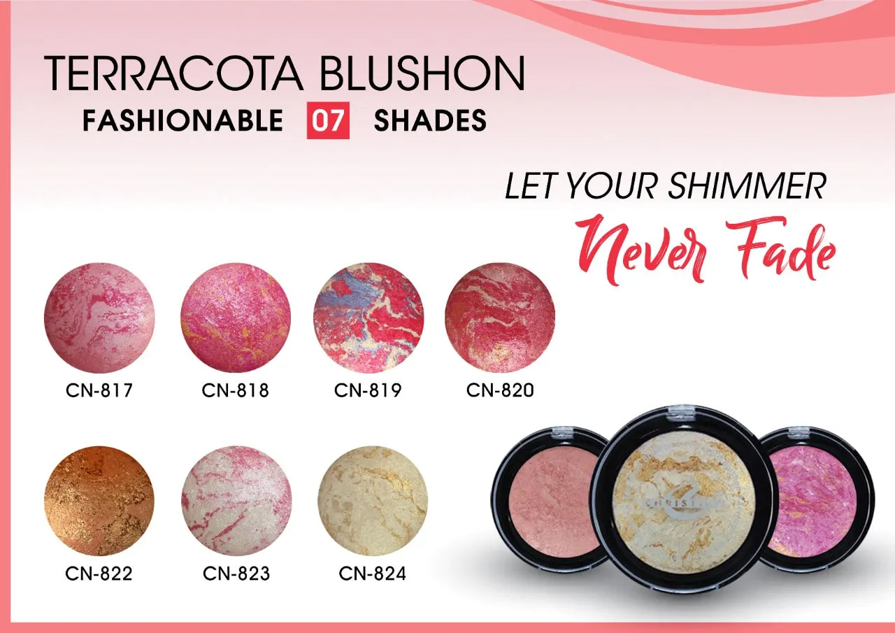 CHRISTINE TERRACOTA BLUSH ON CN-817