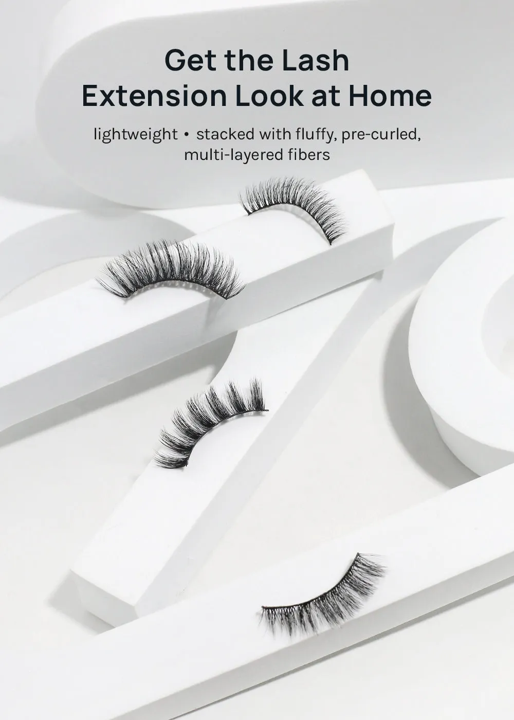 D-LUX Curl Premium Faux Mink Lashes - Hedy