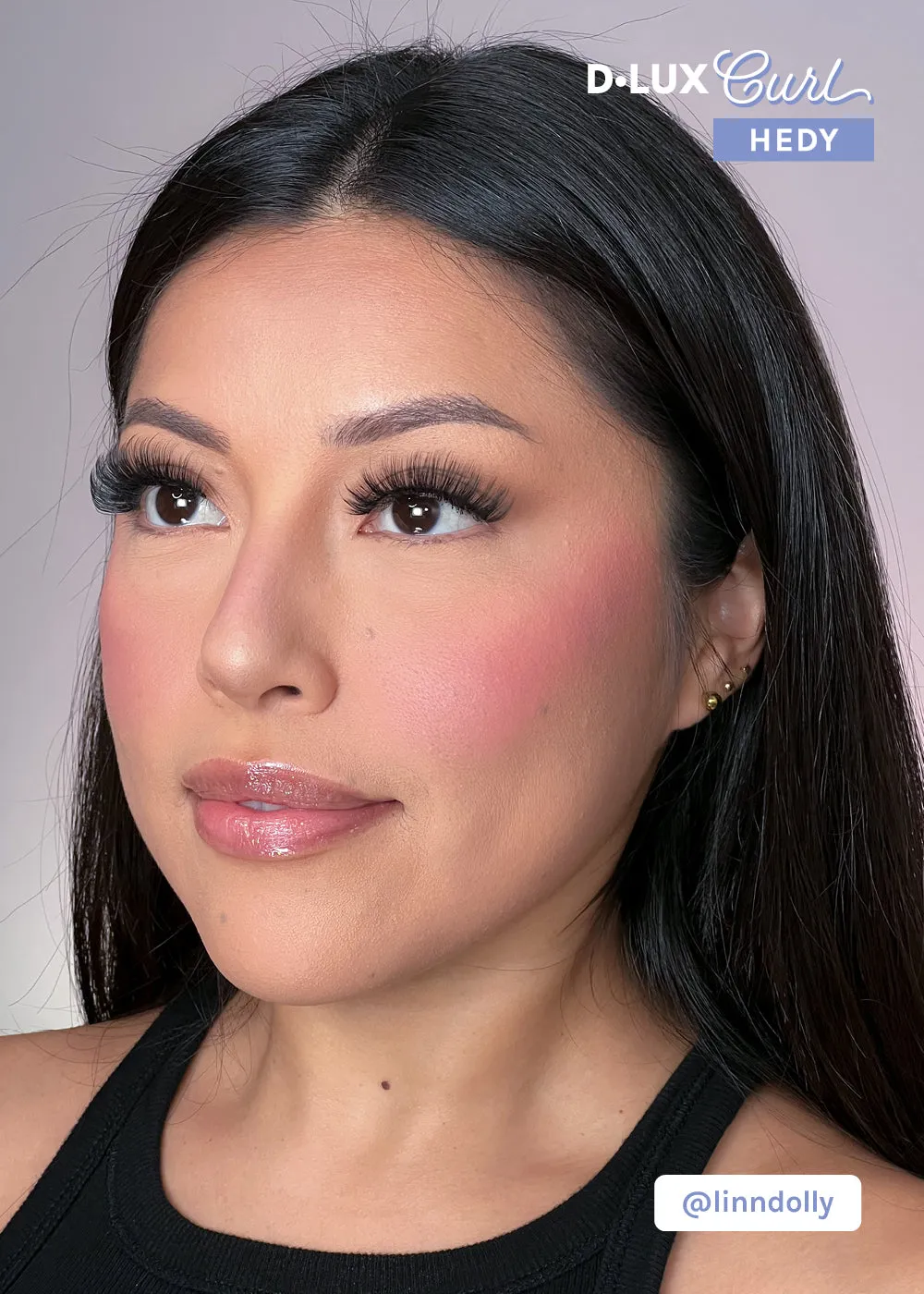 D-LUX Curl Premium Faux Mink Lashes - Hedy