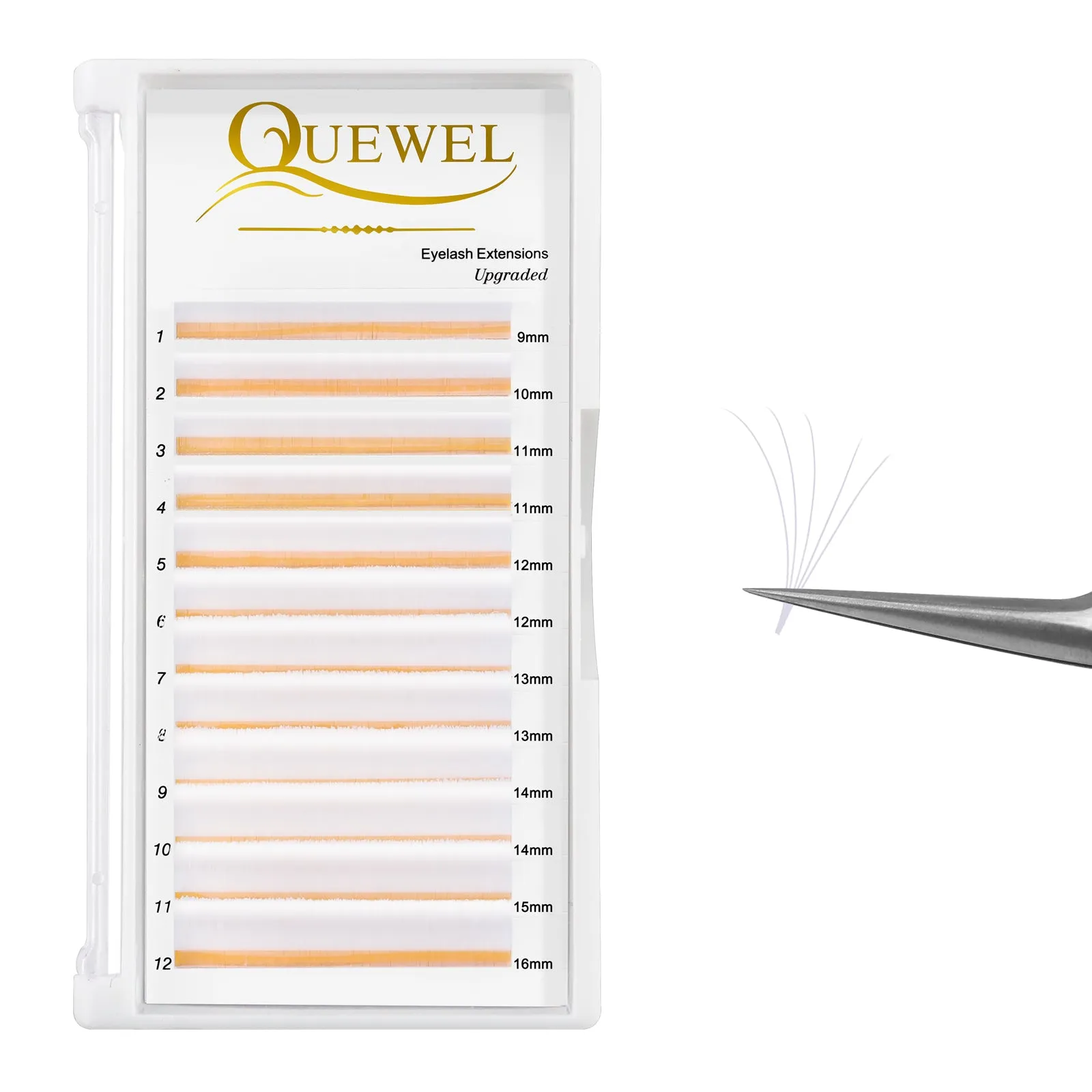 Easy Fan Colorful Eyelash Extensions 0.07MM