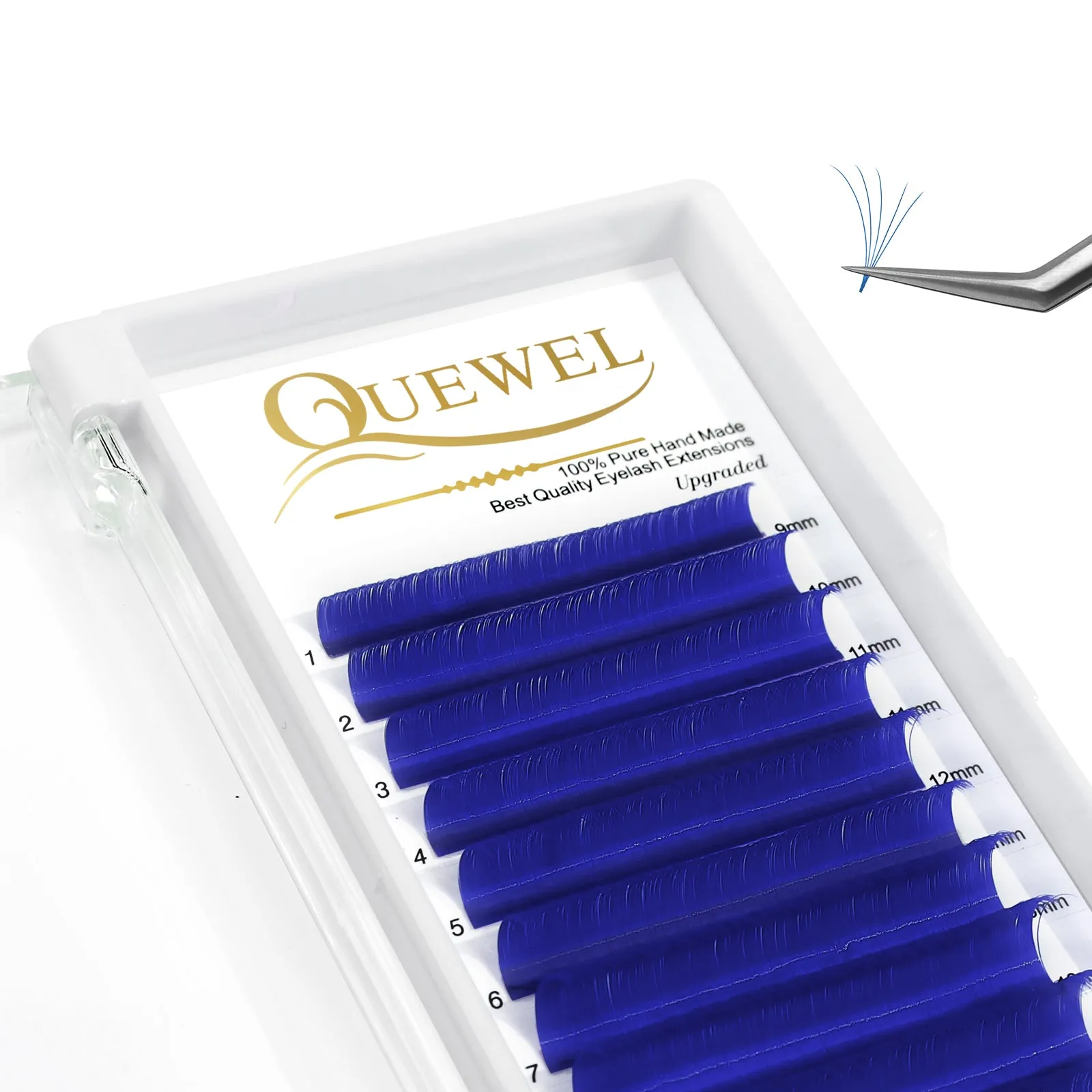 Easy Fan Colorful Eyelash Extensions 0.07MM