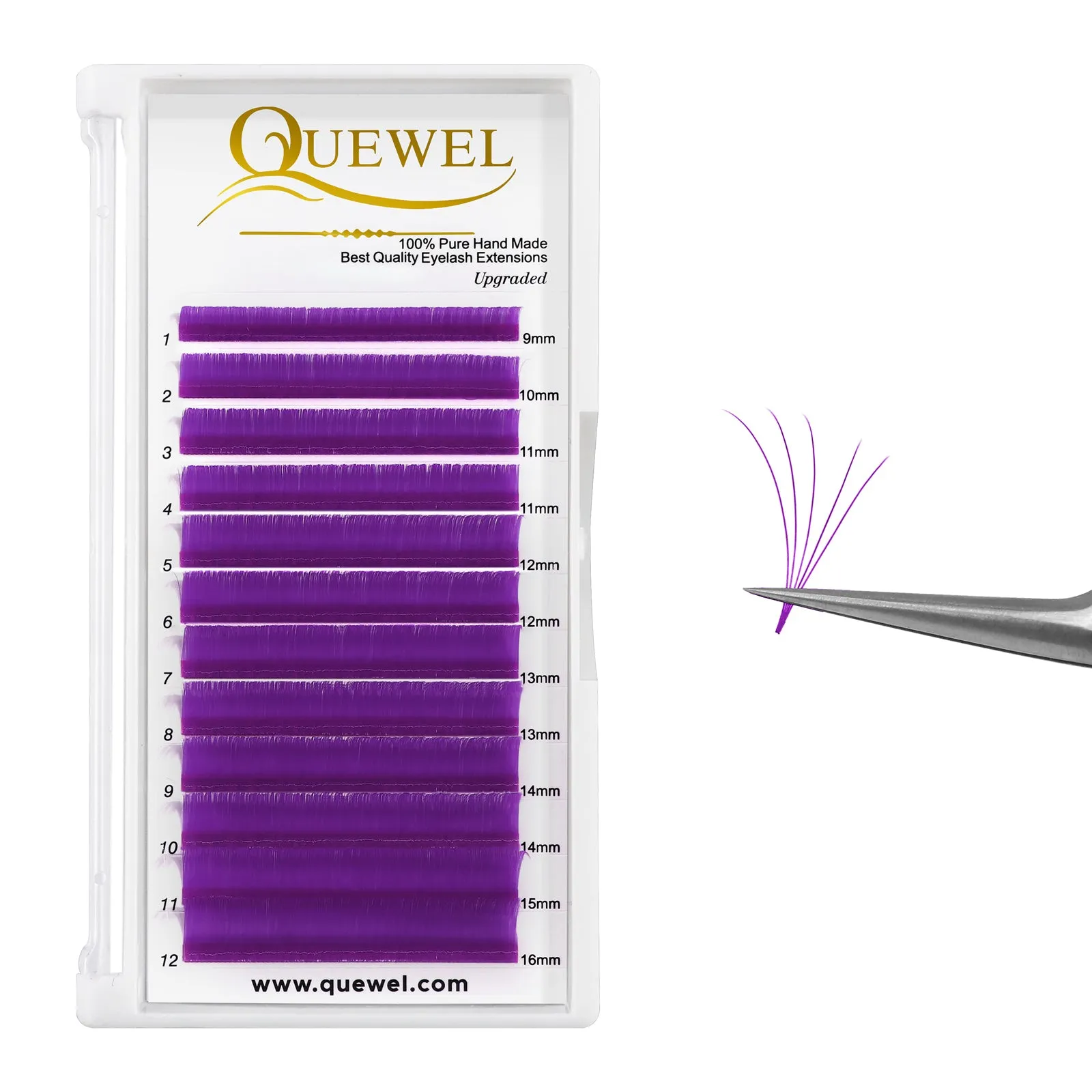 Easy Fan Colorful Eyelash Extensions 0.07MM