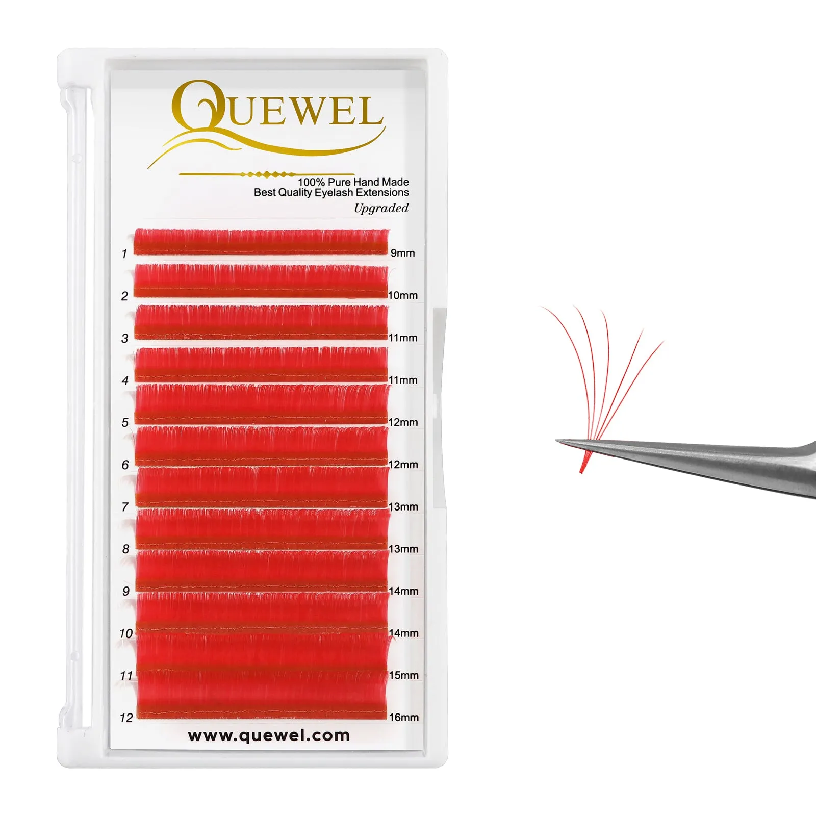 Easy Fan Colorful Eyelash Extensions 0.07MM