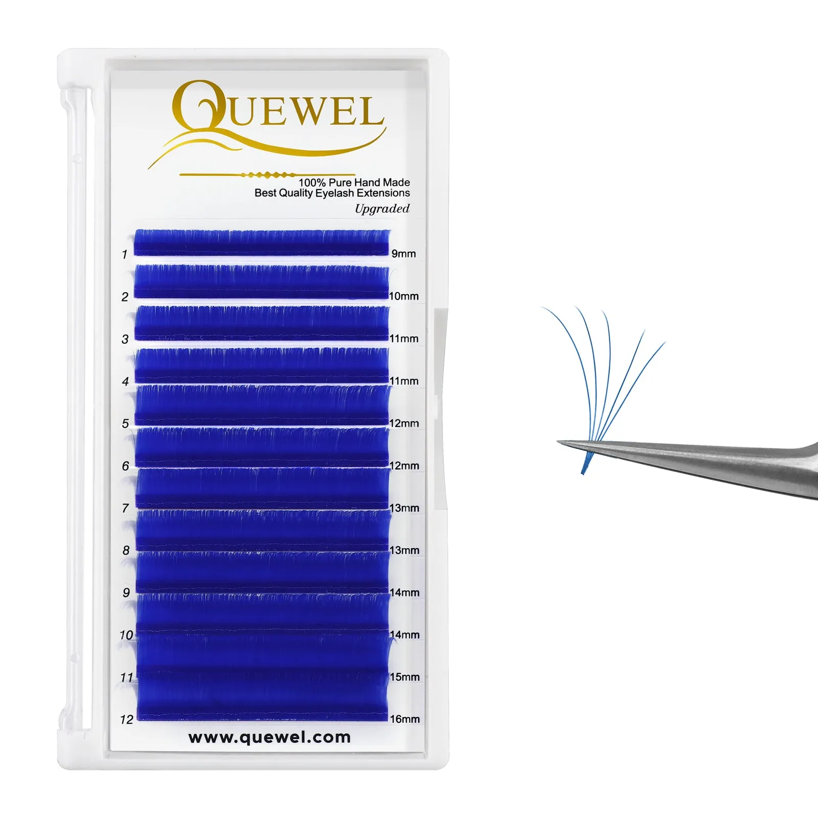 Easy Fan Colorful Eyelash Extensions 0.07MM