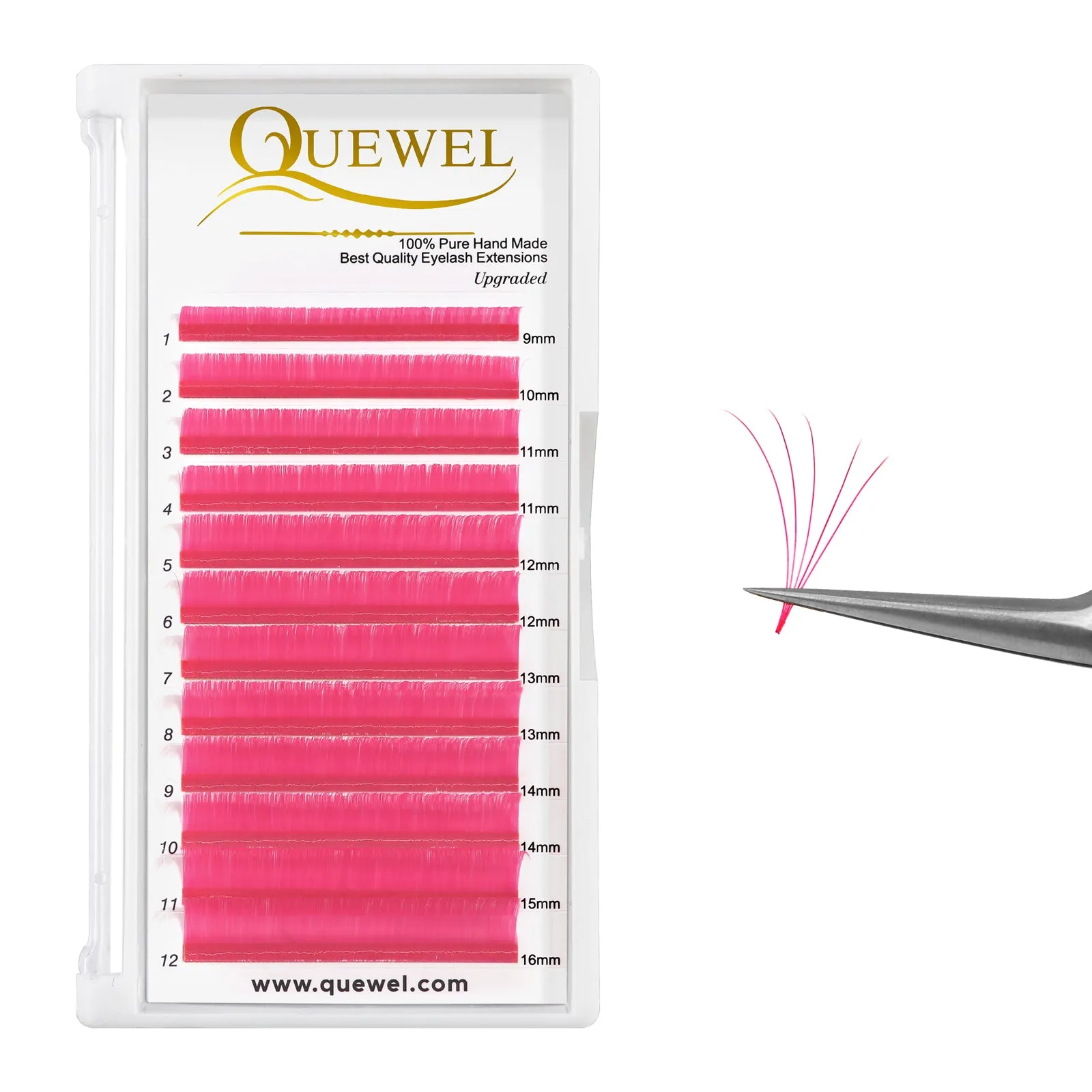 Easy Fan Colorful Eyelash Extensions 0.07MM