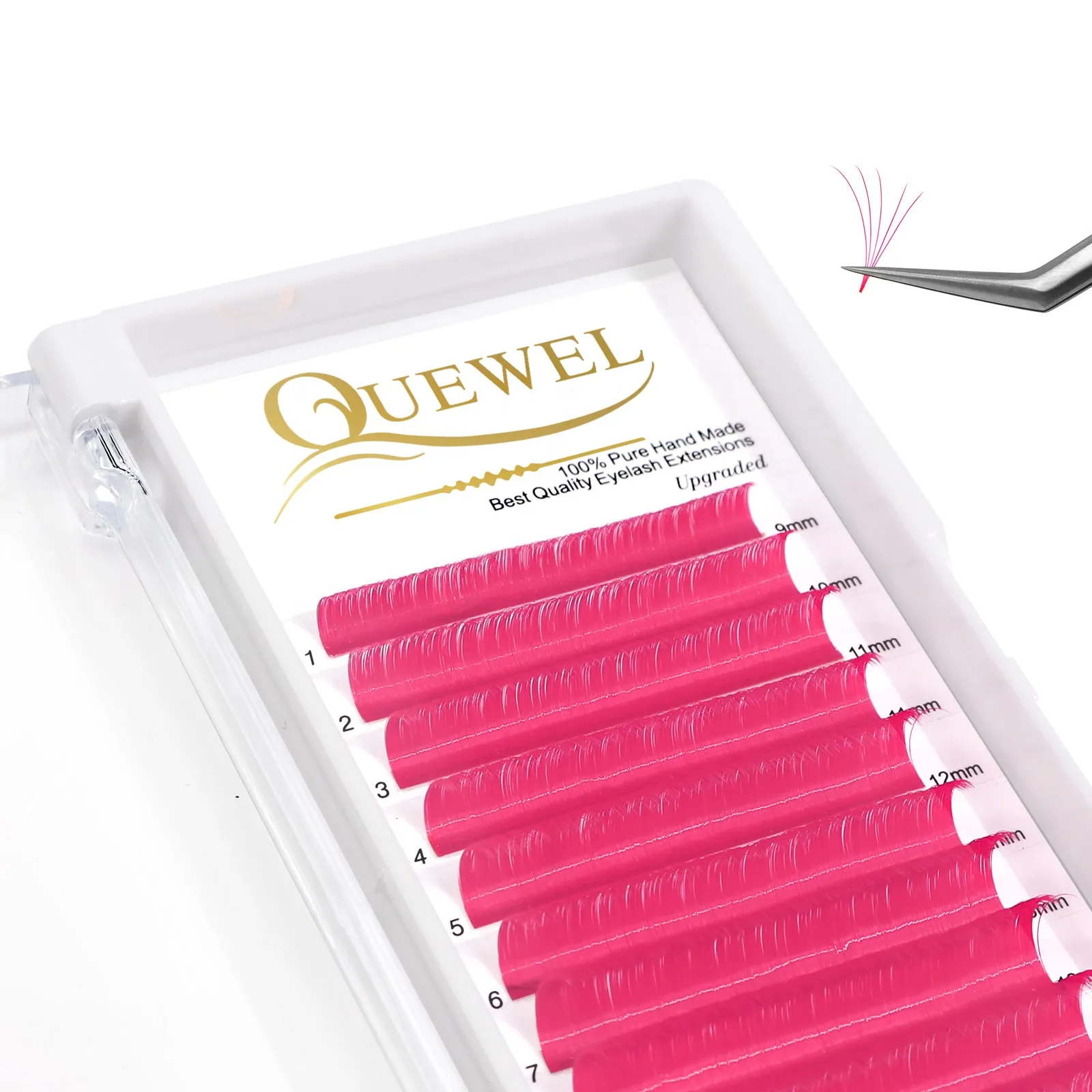 Easy Fan Colorful Eyelash Extensions 0.07MM