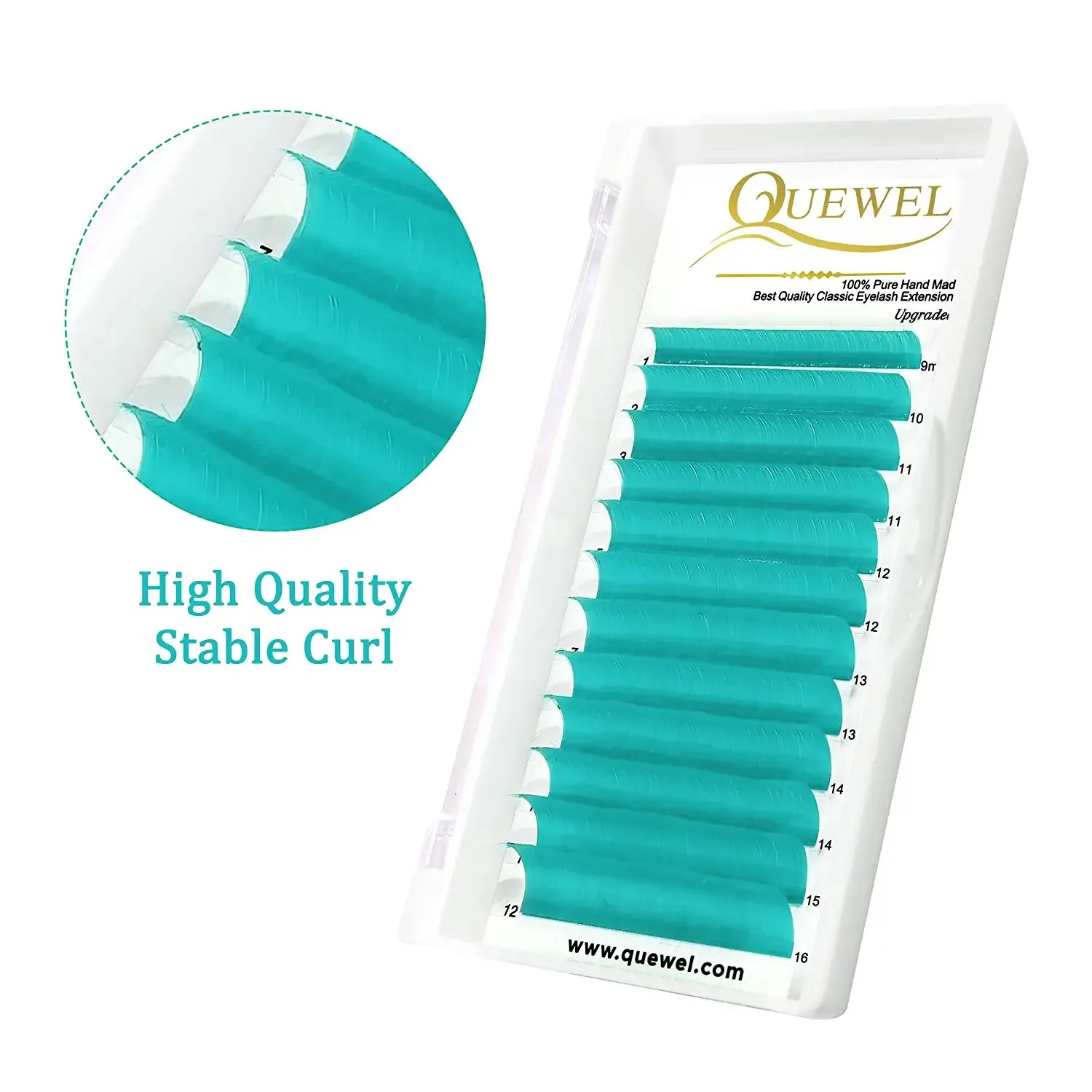 Easy Fan Colorful Eyelash Extensions 0.07MM