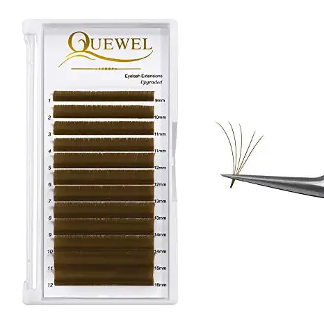 Easy Fan Colorful Eyelash Extensions 0.07MM