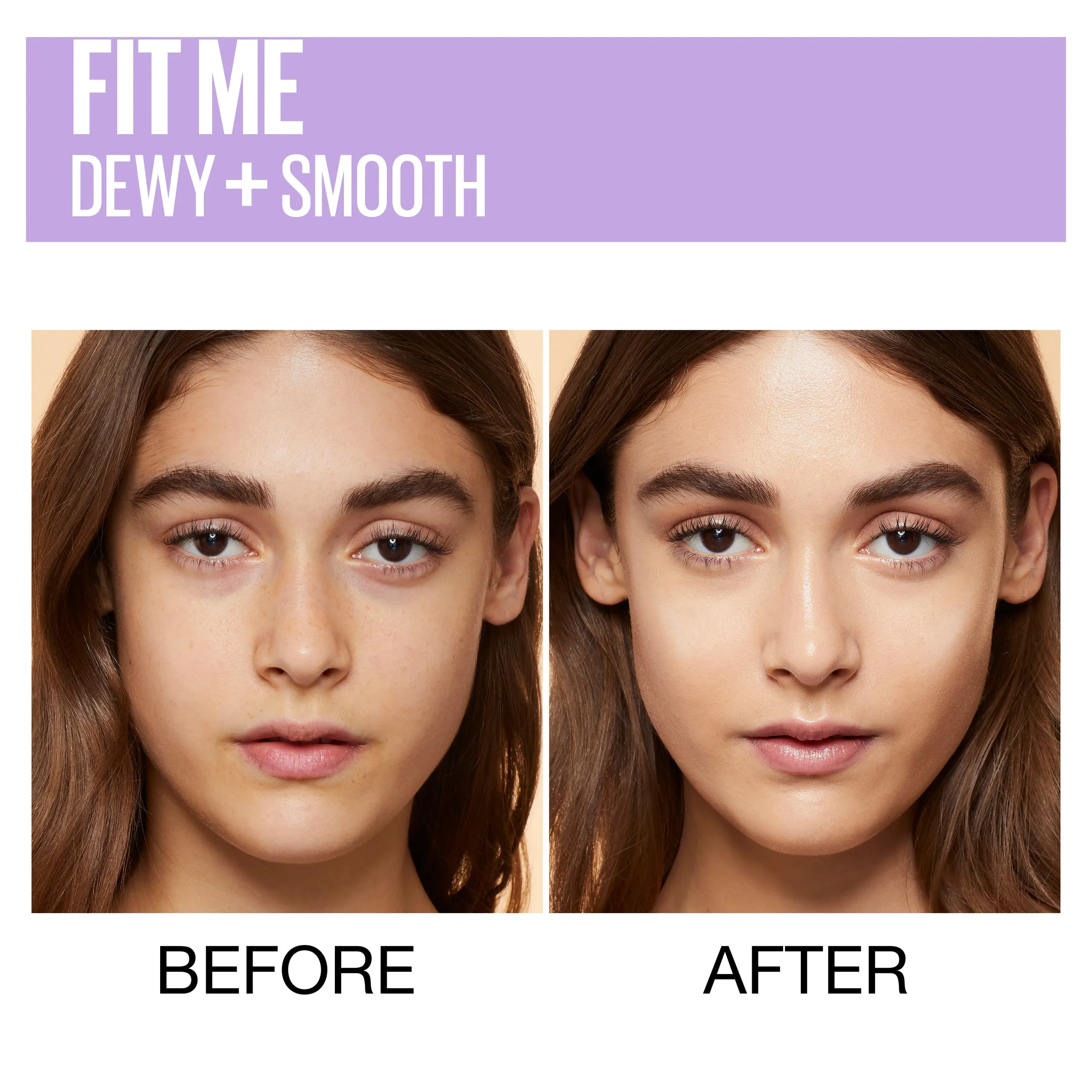 FIT ME DEWY & SMOOTH LUMINOUS LIQUID 225 MEDIUM BUFF 30ML