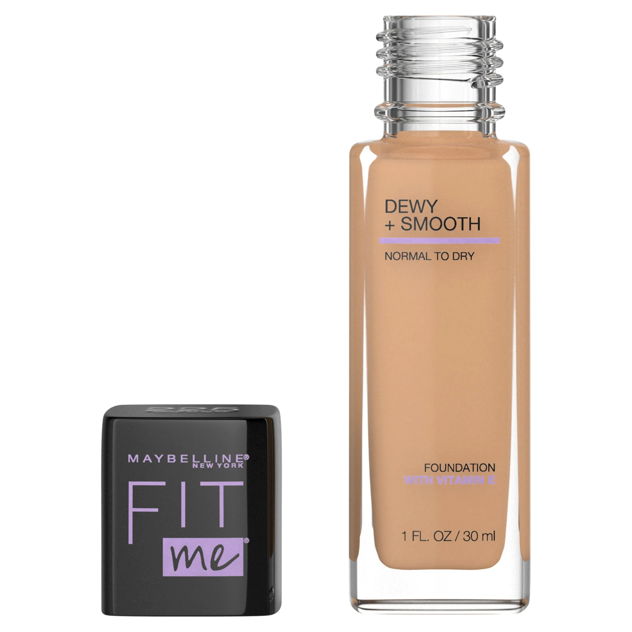 FIT ME DEWY & SMOOTH LUMINOUS LIQUID 225 MEDIUM BUFF 30ML