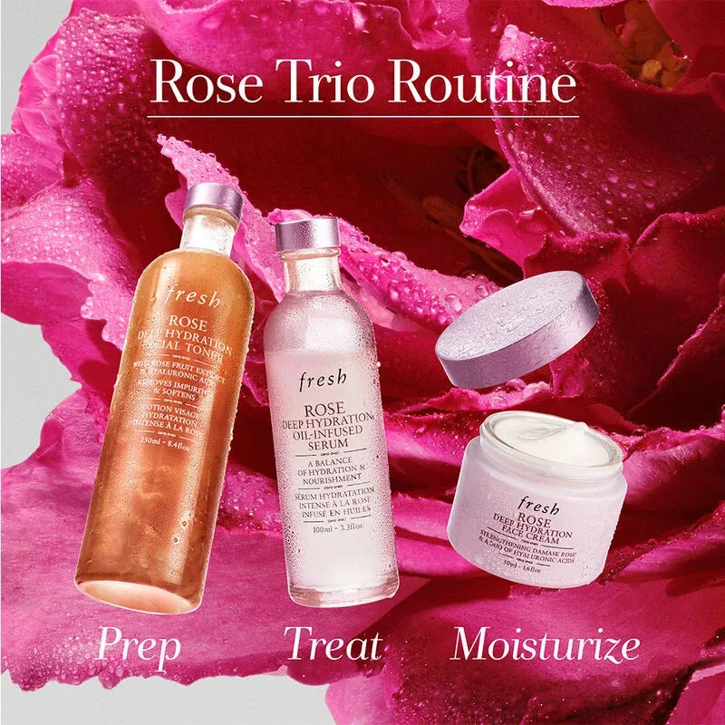 Fresh Rose Deep Hydration Oil-Infused Serum
