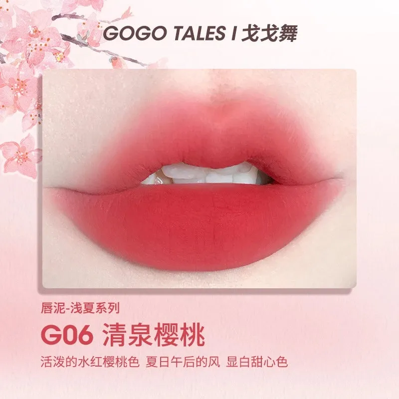 GOGO TALES Thin Mud Gauze Lip Glaze GT476A