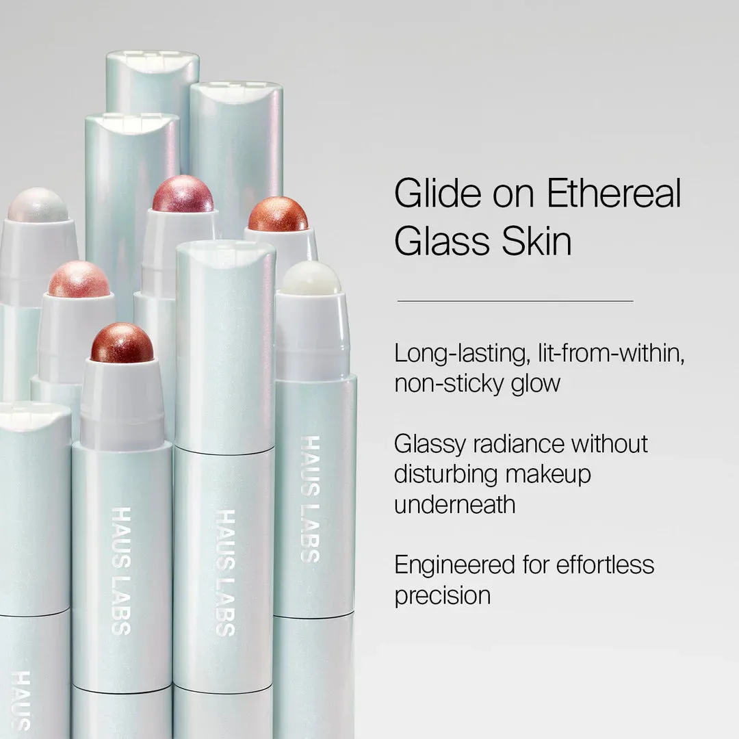 Haus Labs - Bio-Radiant Glassy Highlighter Balm - Pink Opal