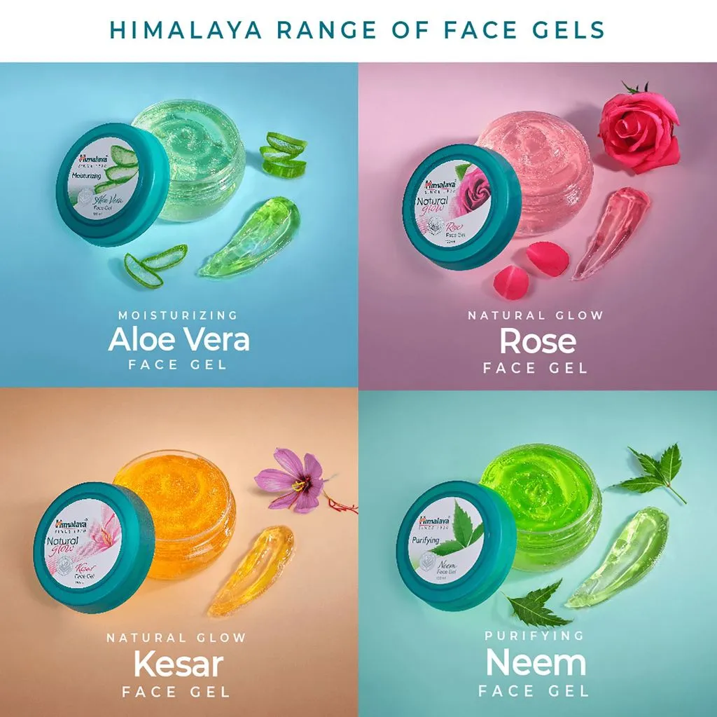 Himalaya Natural Glow Rose Face Gel (100ml)