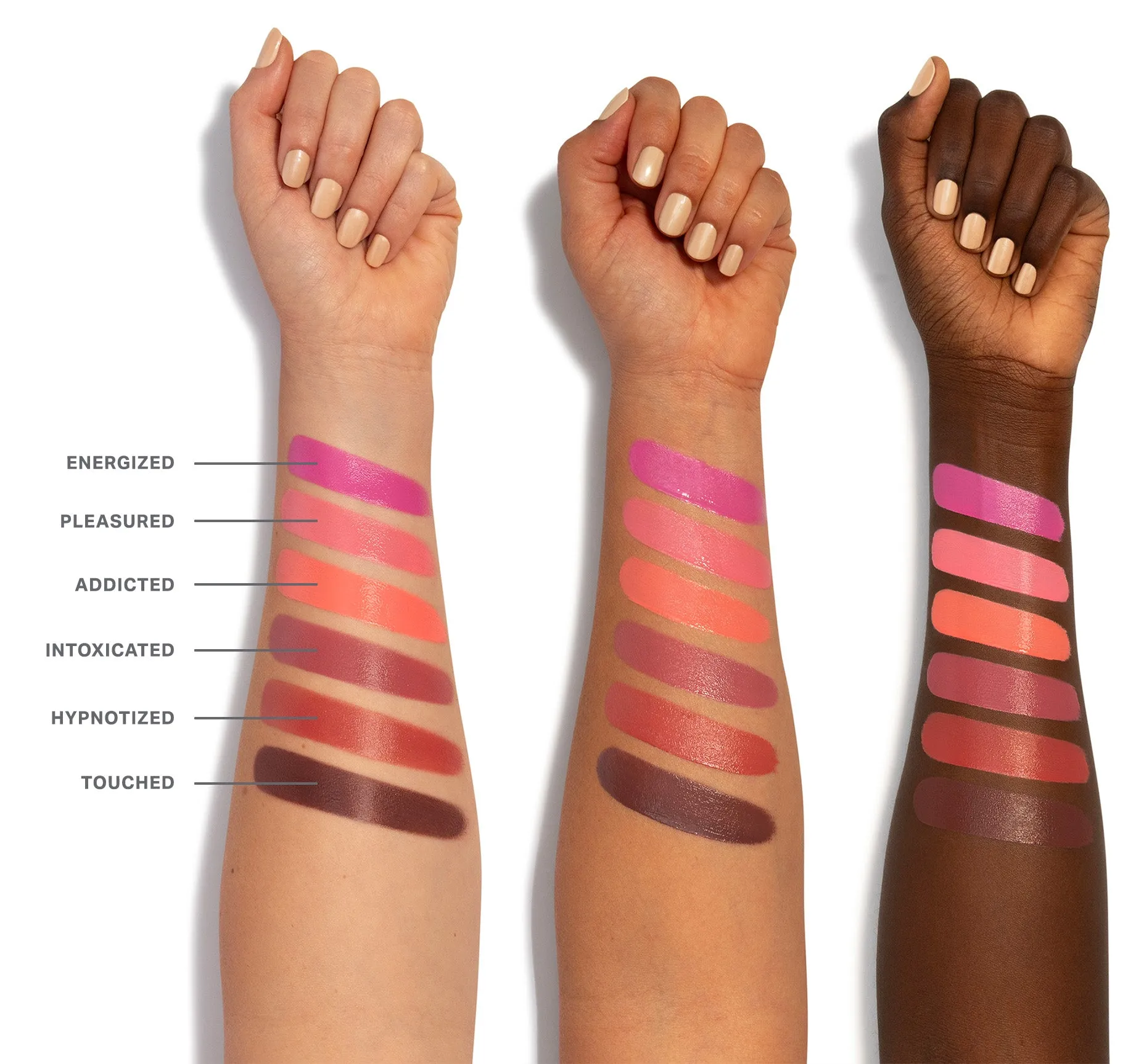 Huephoric Rush 3-in-1 Silk Blush - Pleasured