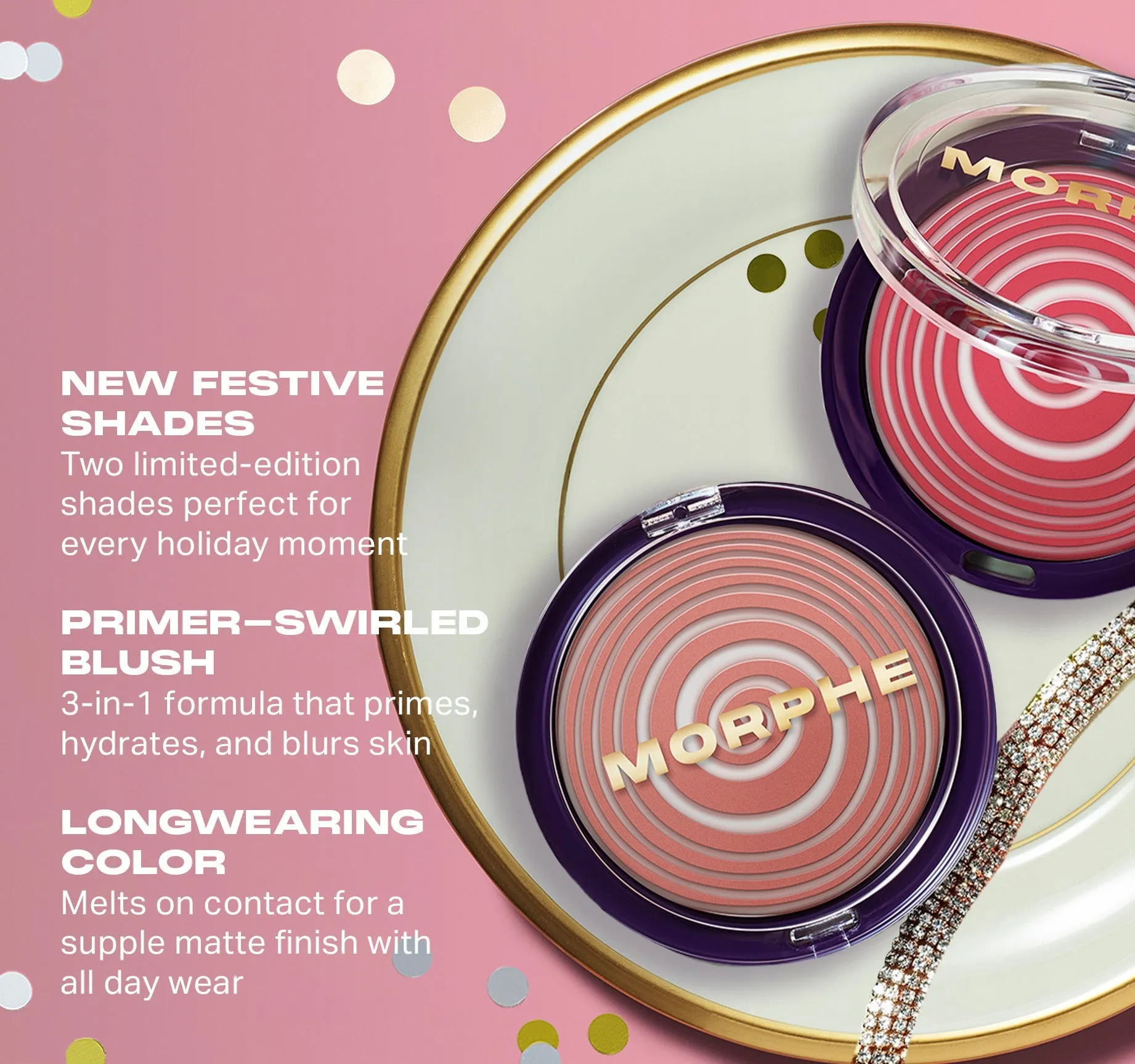 Huephoric Rush 3-In-1 Silk Blush - Staying Neutral