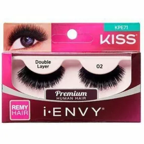Kiss i-Envy "Double Layer" Remy Eyelashes #KPE71