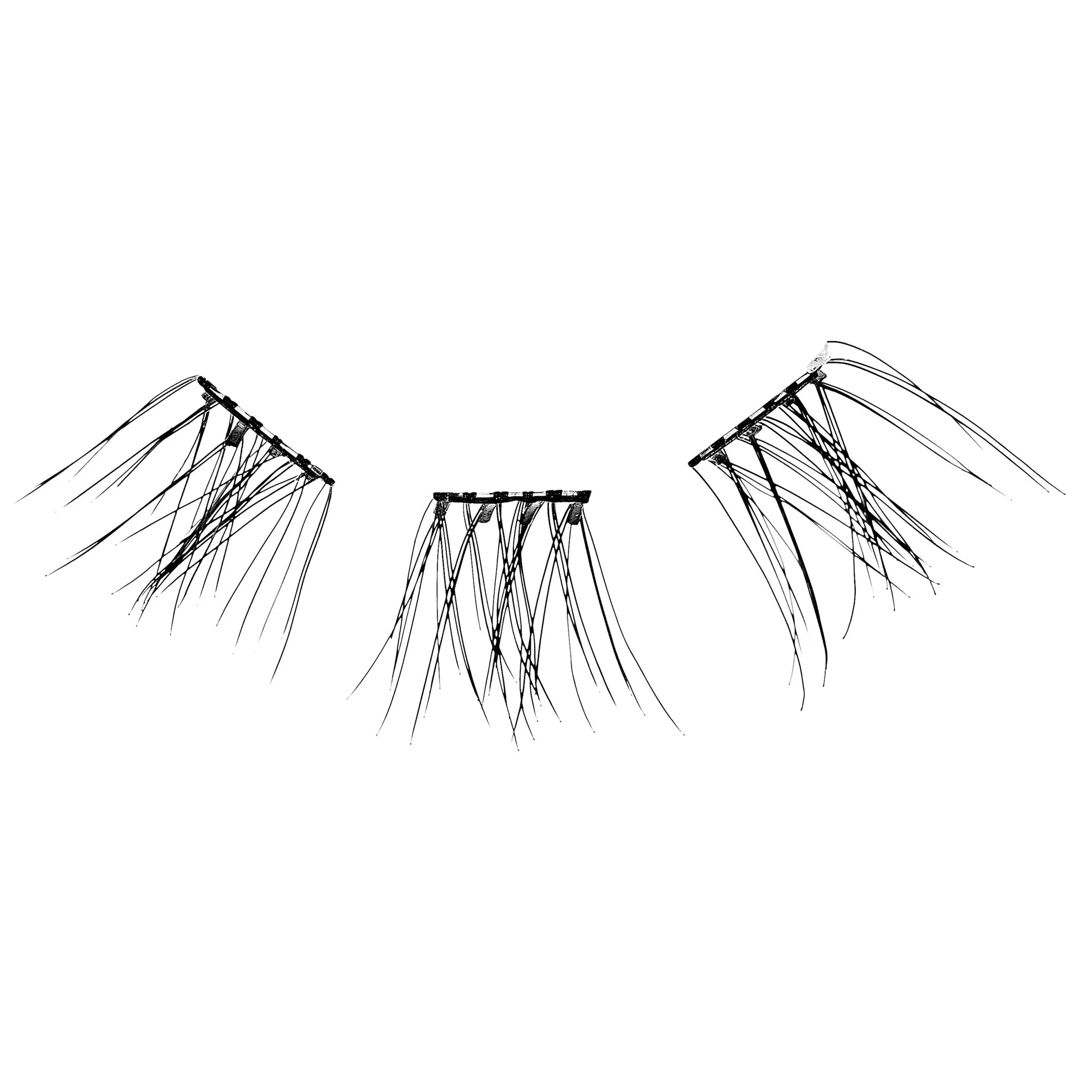 Kiss ImPRESS Press-On Falsies Cluster Lashes - Authentic Natural