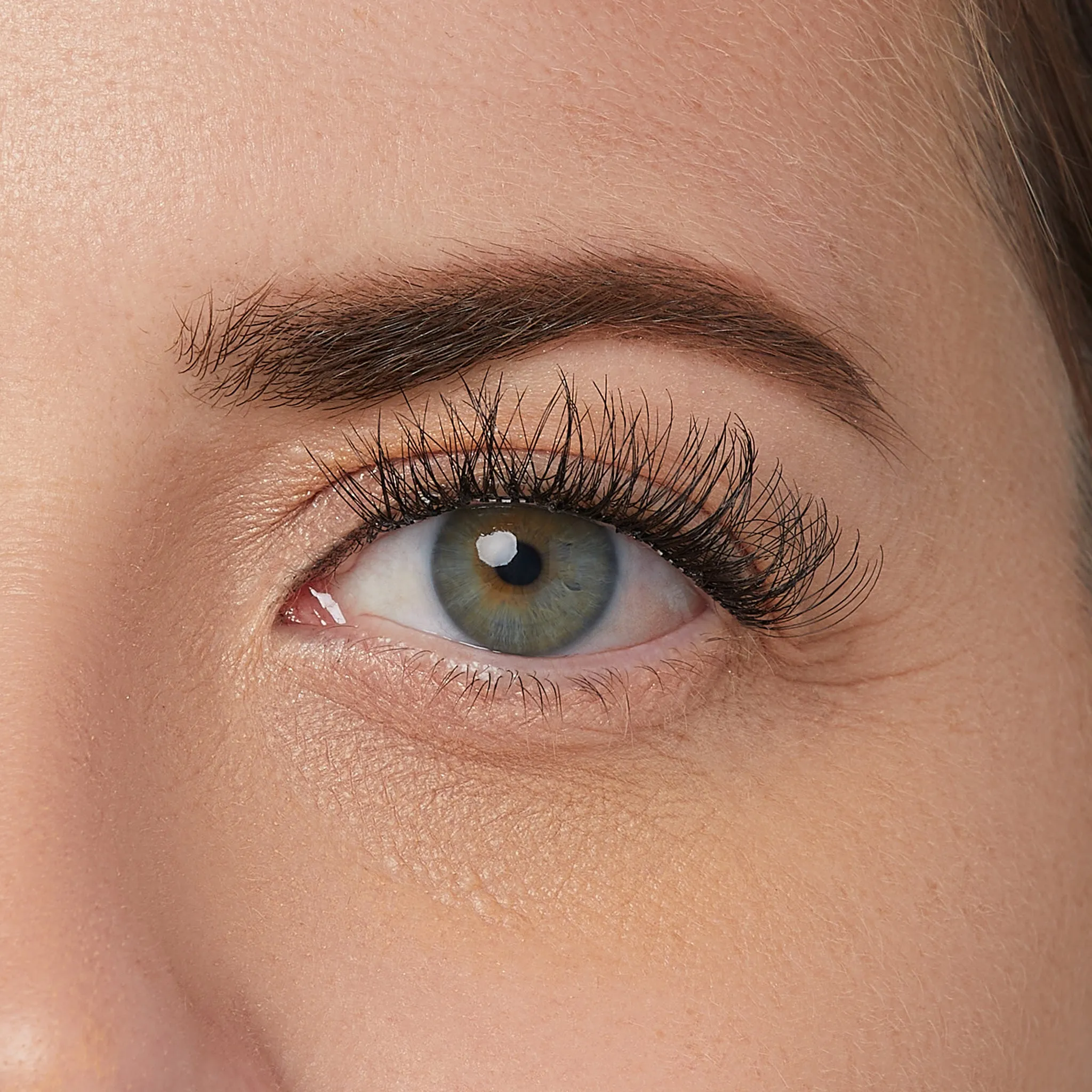 Kiss ImPRESS Press-On Falsies Cluster Lashes - Authentic Natural