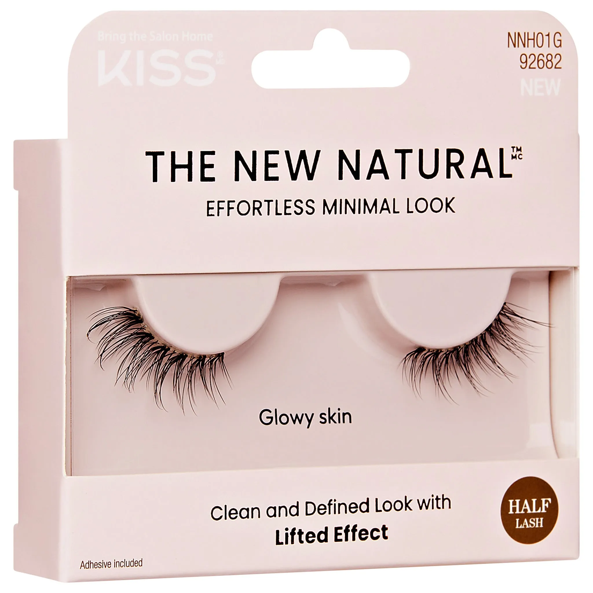 Kiss The New Natural Lashes - Glowy Skin