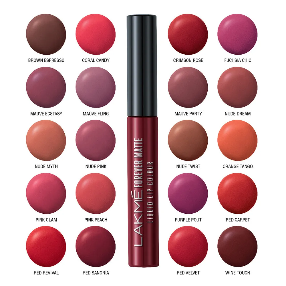 Lakmē Forever Matte Liquid Lip