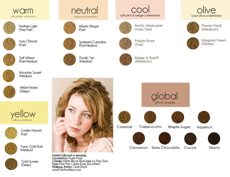 Large Size Loose Mineral Foundation