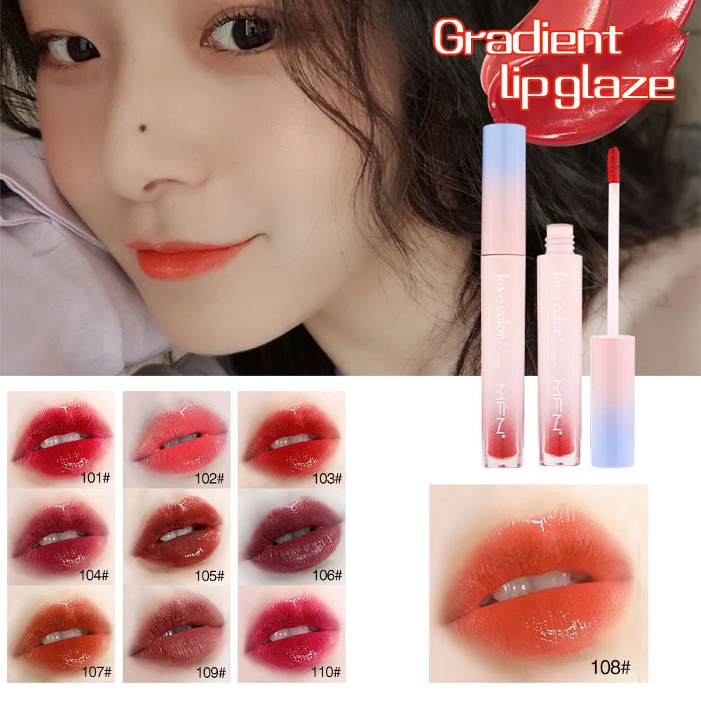 Liquid Lipstick Mirror Lip Gloss Glitter Waterproof Korean