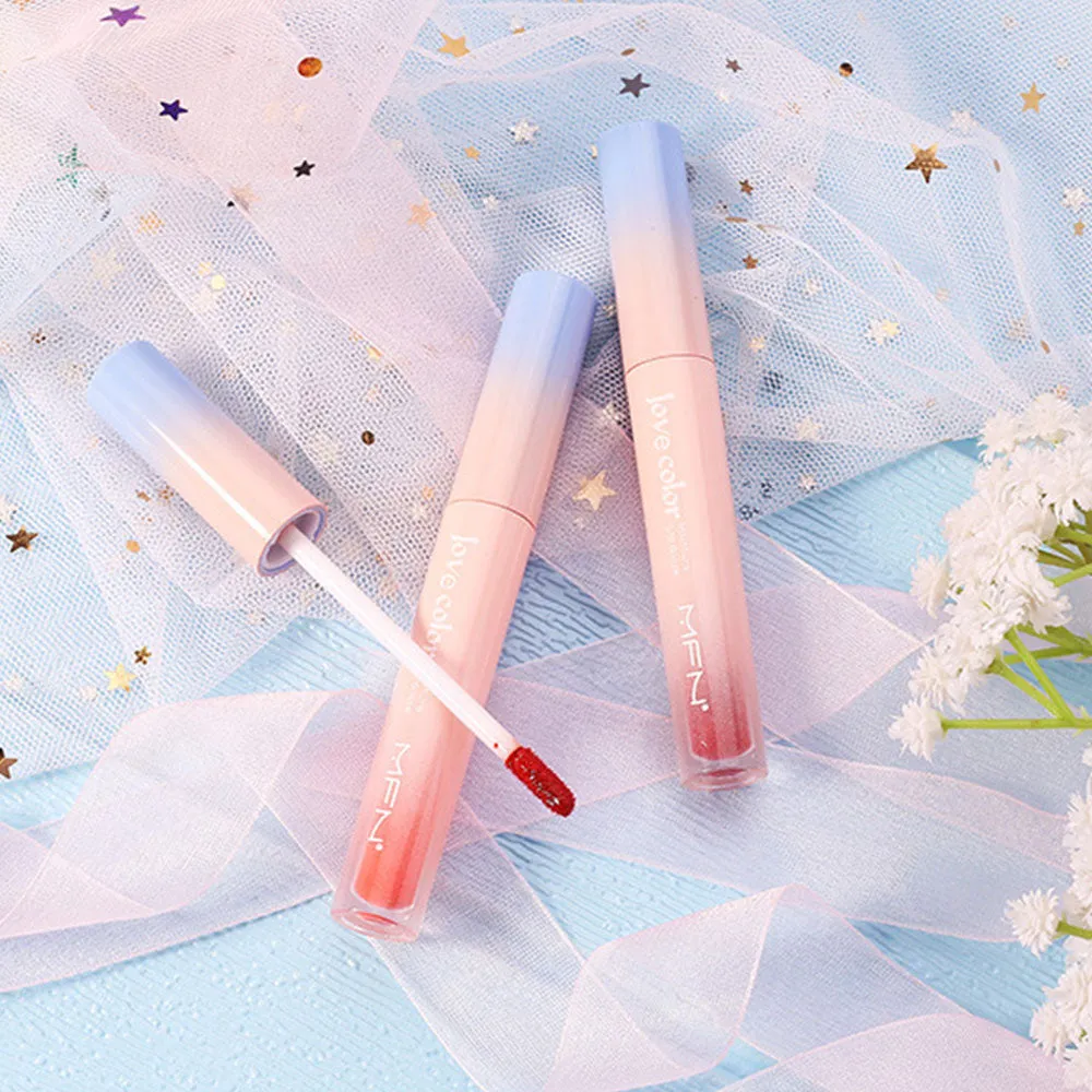 Liquid Lipstick Mirror Lip Gloss Glitter Waterproof Korean