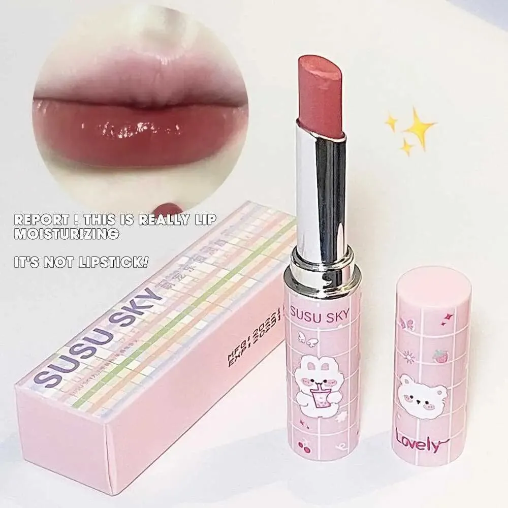 Long-lasting, Non-stick, Nutritious Water Mirror Lip Glaze Lipstick