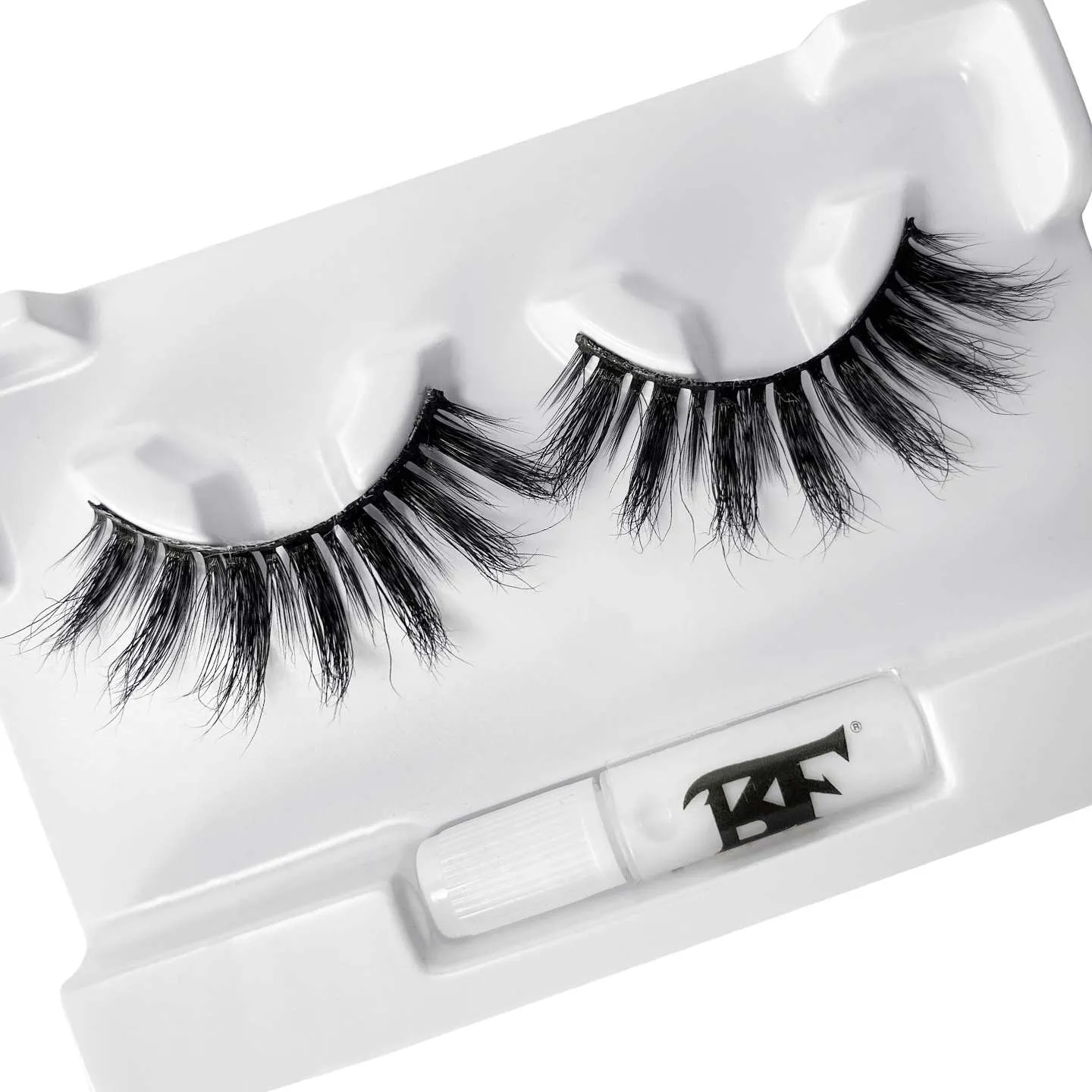 Luxe Faux Mink 3D Eyelashes - Angelic Amelia  #504 (Cluster & Feather Effect)