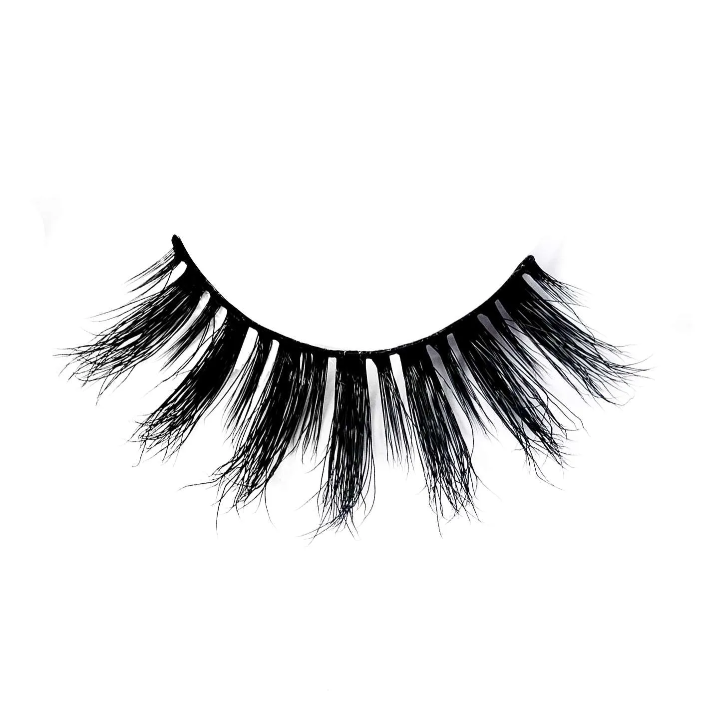 Luxe Faux Mink 3D Eyelashes - Angelic Amelia  #504 (Cluster & Feather Effect)