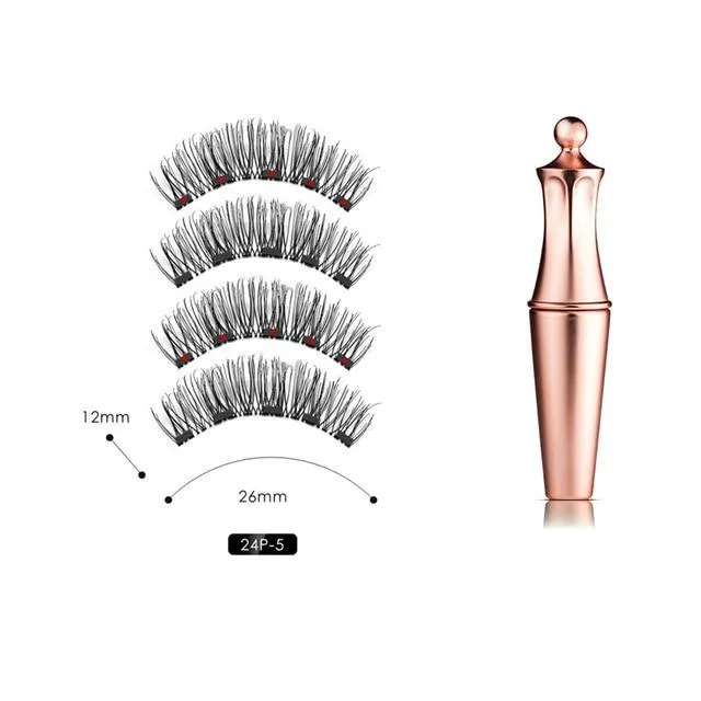 Magnetic Fake Lashes False Magnetic Eyelashes