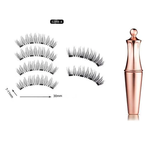 Magnetic Fake Lashes False Magnetic Eyelashes