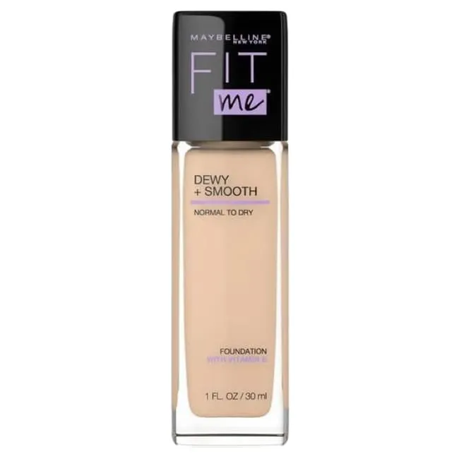 Maybelline Fit Me Dewy   Smooth Foundation - Classic Ivory 120