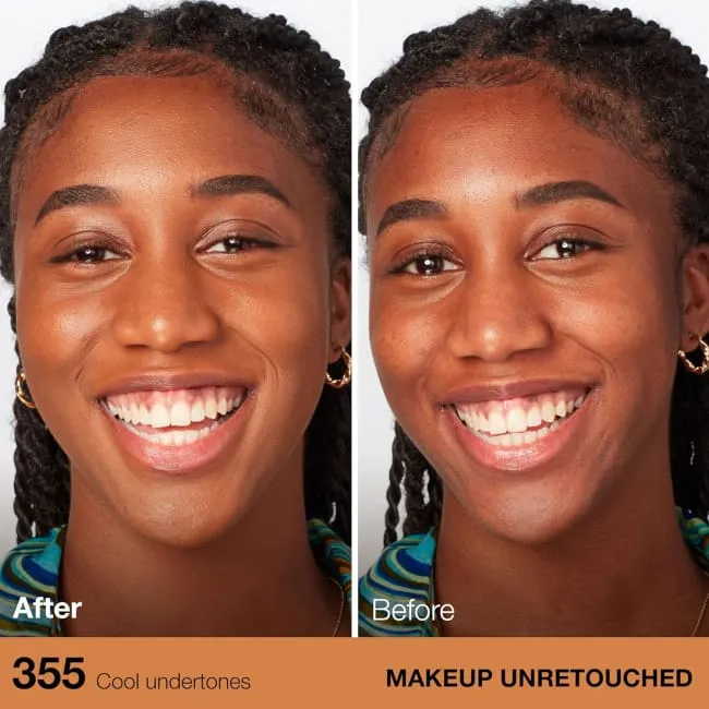 Maybelline Fit Me Dewy   Smooth Foundation - Coconut 355